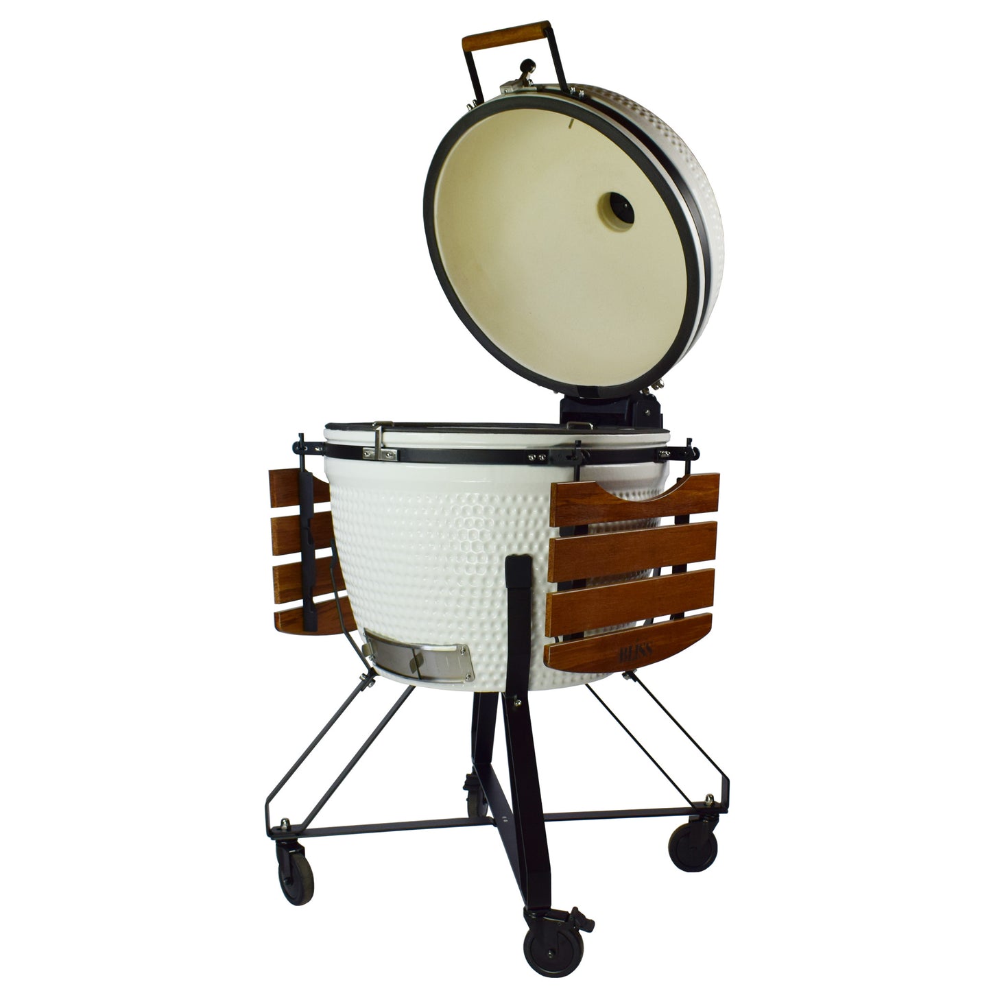 BLISS 26 Kamado – Het ultieme barbecue-avontuur (wit)