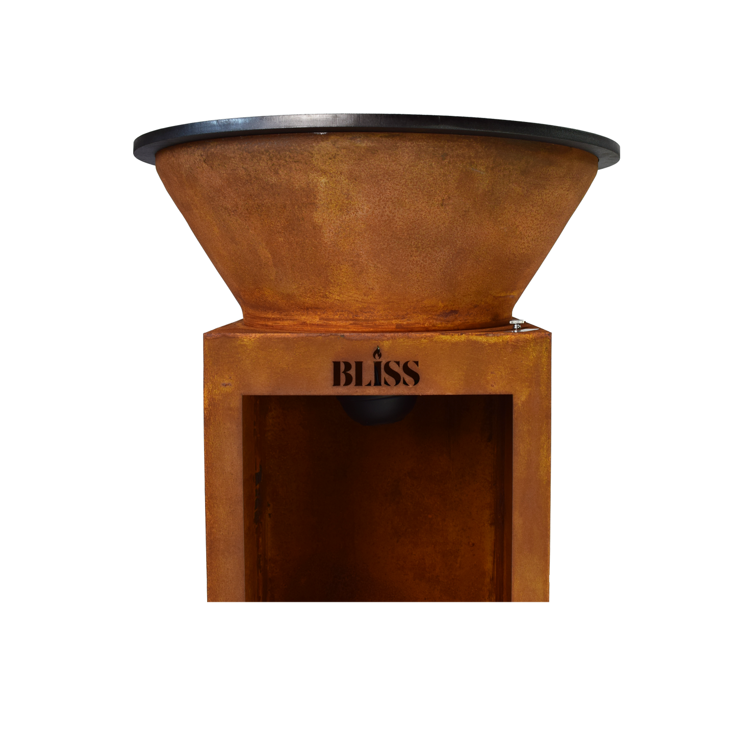 BLISS Plancha Cortenstaal Ø72 cm – Robuust & Stijlvol