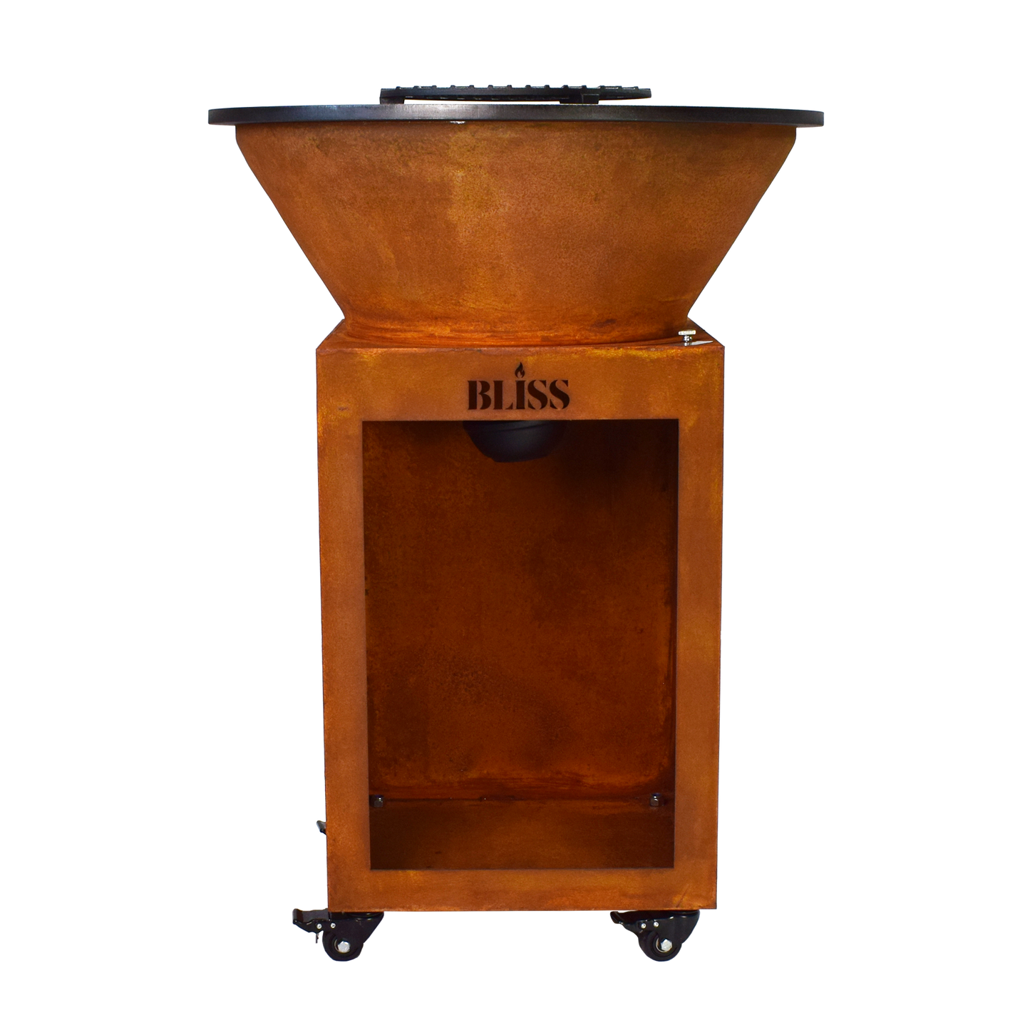 BLISS Plancha Cortenstaal Ø72 cm – Robuust & Stijlvol