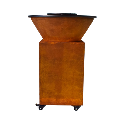 BLISS Plancha Cortenstaal Ø72 cm – Robuust & Stijlvol